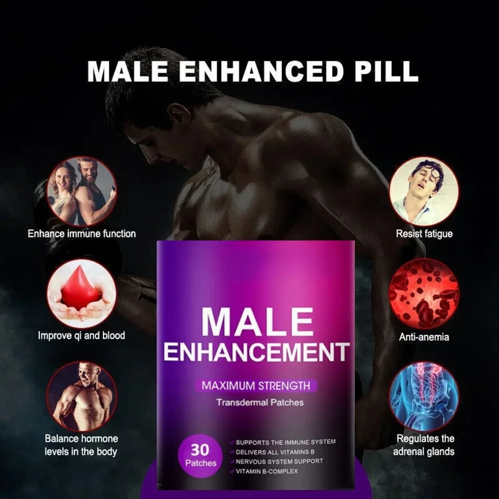 Трансдермальные Пластыри для повышения мужской потенции увеличитель большой