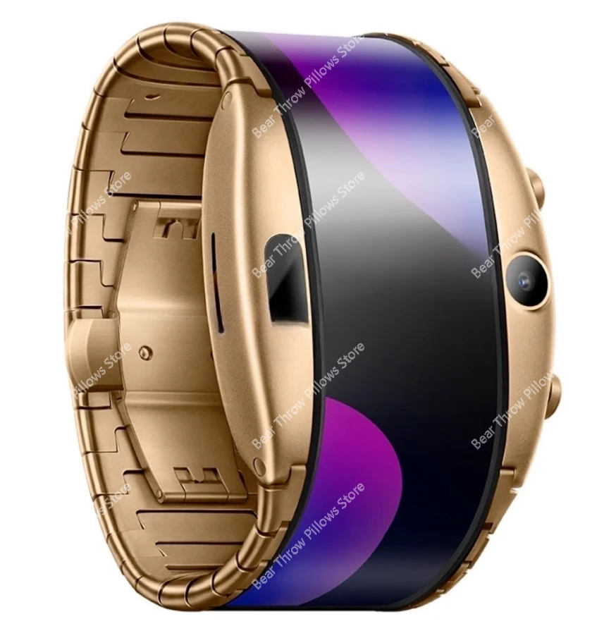 Для новых умных часов Складной гибкий дисплей Snapdragon 8909W 8 ГБ ПЗУ 4 01 дюйма OLED e-sim