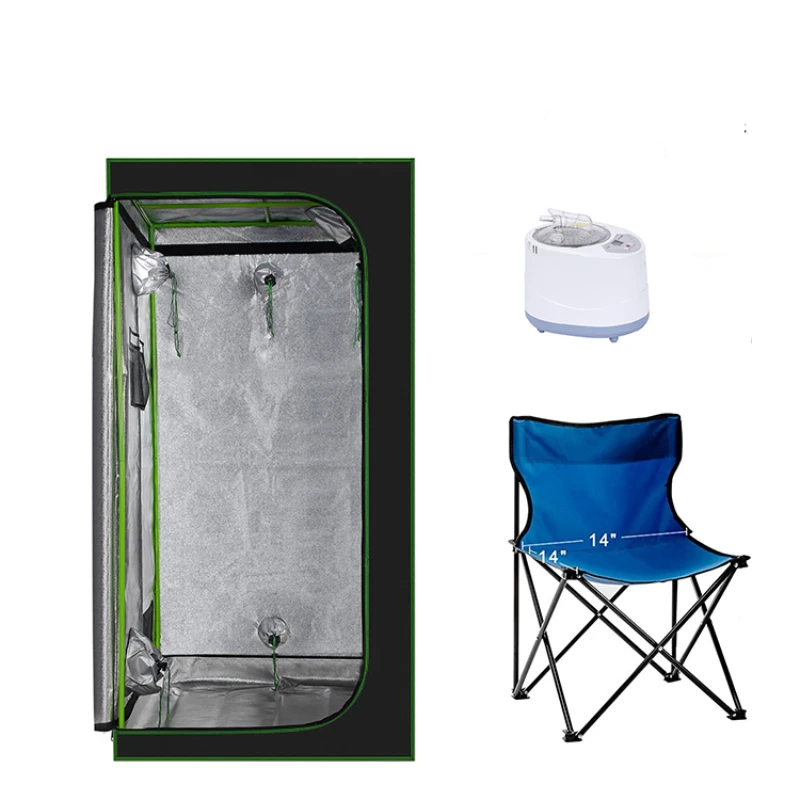 

Portable Full Body Indoor Wet Sauna Steam Tent Room with Steamer