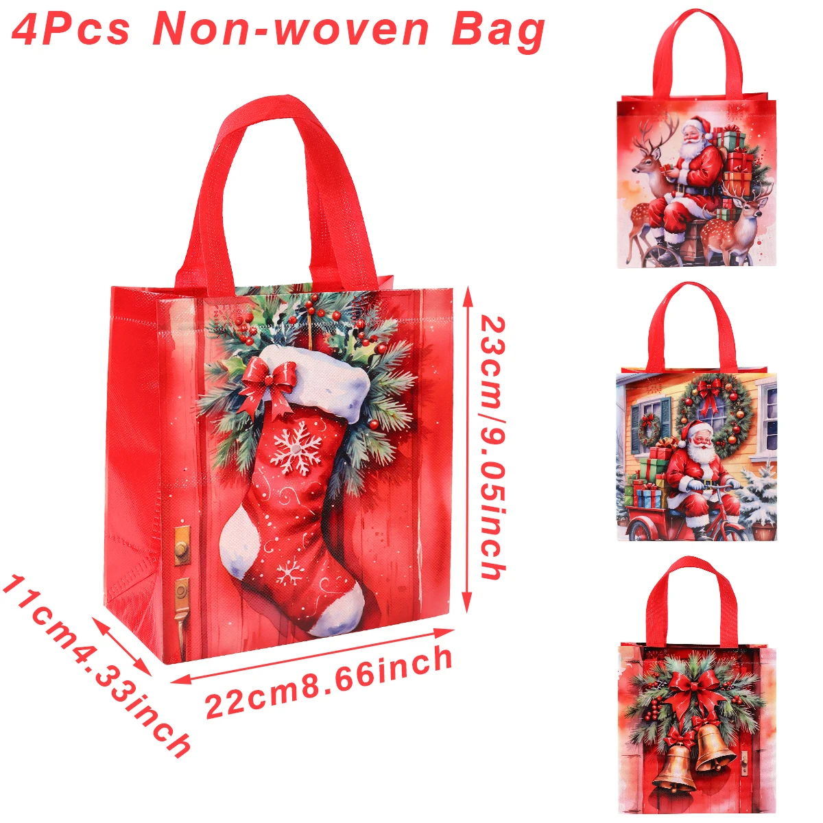 

Рождественские подарочные сумки FENGRISE