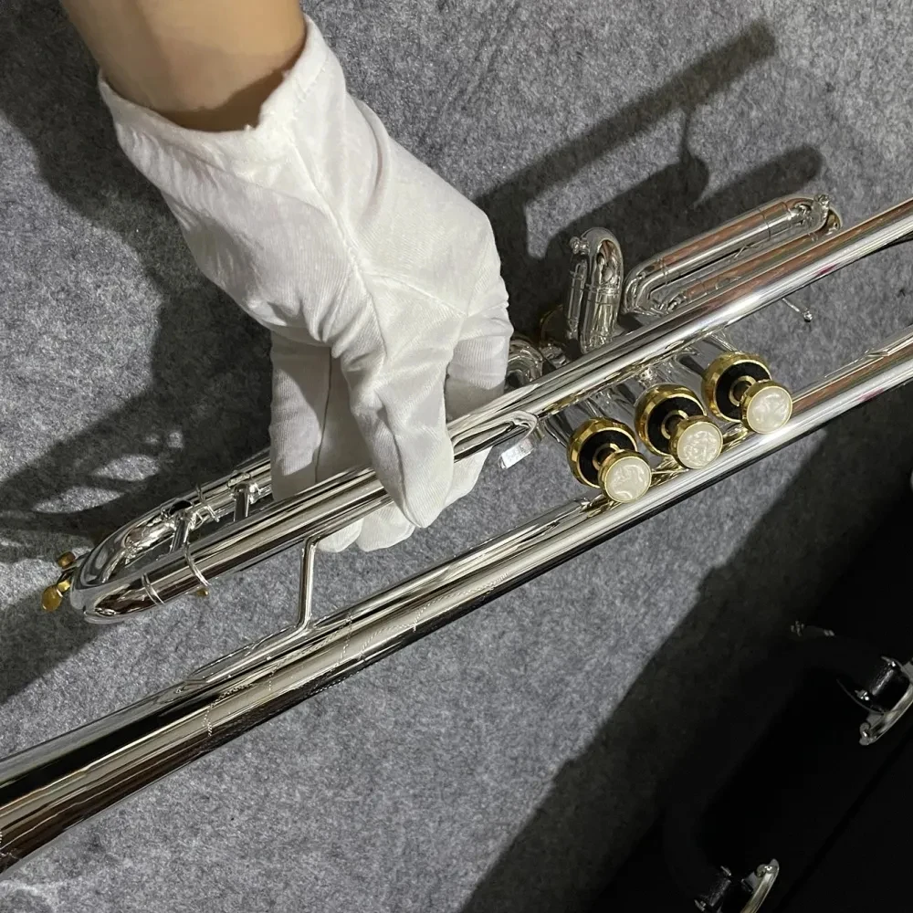 Высококачественная труба B-flat YTR-8335GS никелированная серебряная профессиональный