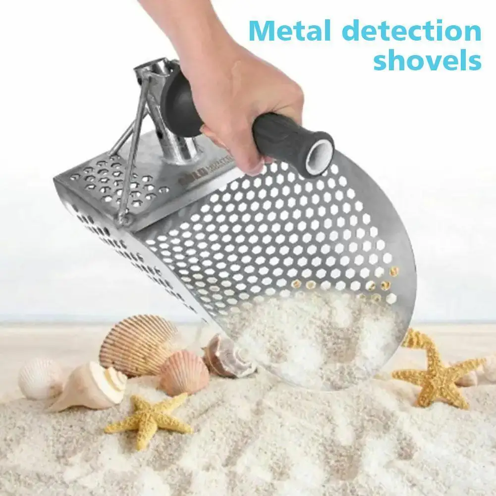 

Лопата из нержавеющей стали 304 для металлоискателя, Охотничья Лопата для металлодетектора, стойкая к ржавчине, камень, песчаная Лопата для металлодетектора W8Y9