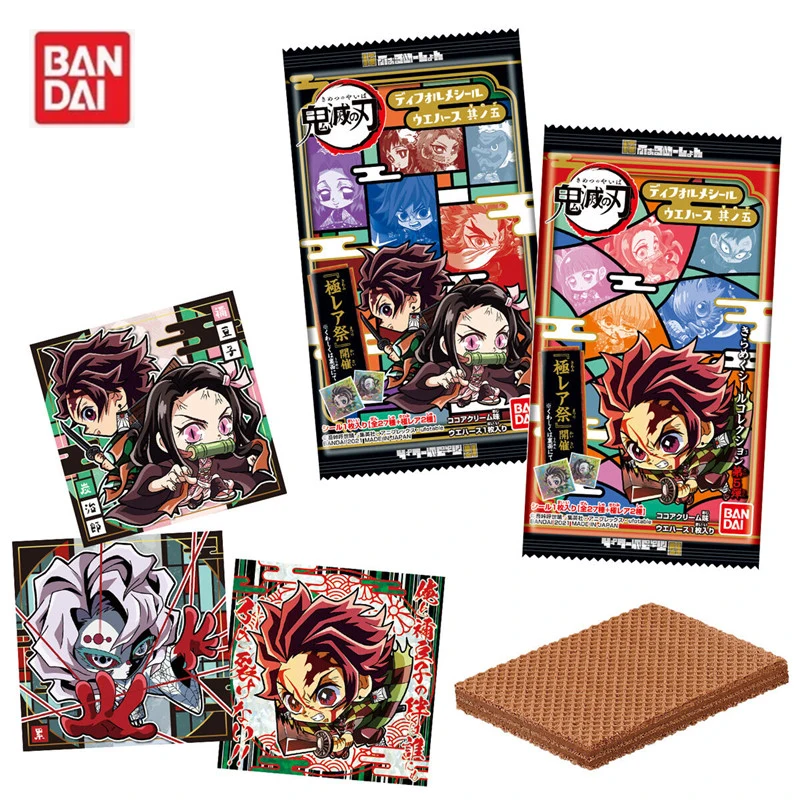 

Новые Мультяшные детские игрушки Bandai из аниме «рассекающий демонов», Серия Candy Play, Kamado Tanjirou Nezuko Agatsuma Zenitsu