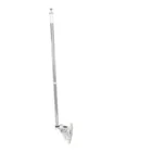 Универсальный флагшток, кронштейн из нержавеющей стали, сверхпрочный практичный флагшток, держатель для витрины, зажимы для окон флага, автомобиля, грузовика