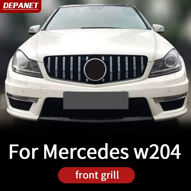 

Отделка Depanet для Mercedes w204 grill C 2008-2014 c204 coupe amg 180 200 260 300, внешние аксессуары