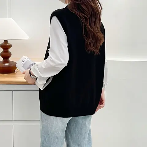 Женские вязаные свитера из вискозы, нейлона и полиэстера