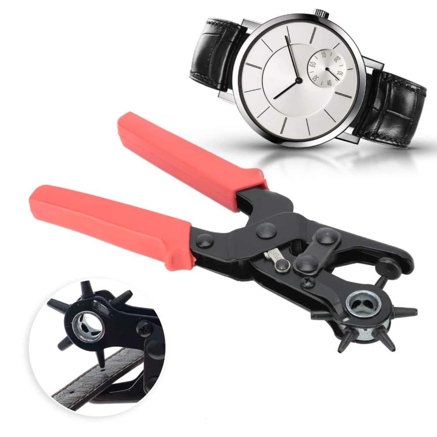 e плоскогубцы для пробивания кожаных ремней. Поднимите свой мастерство с помощью