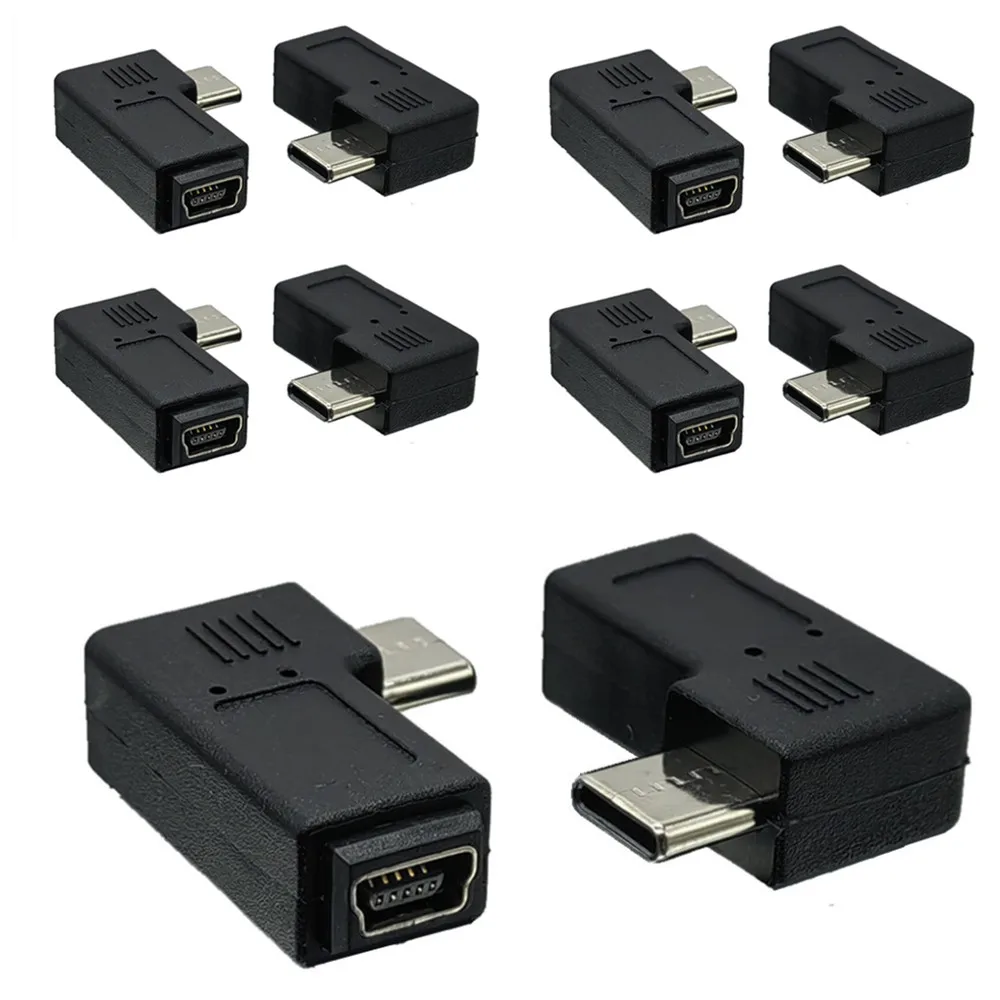 Фото 1 шт. адаптер Type-C на Mini USB, переходник USB Type-C (штекер) на Mini USB (гнездо) для камер, GPS-устройств, телефонов, MP3-плееров №2