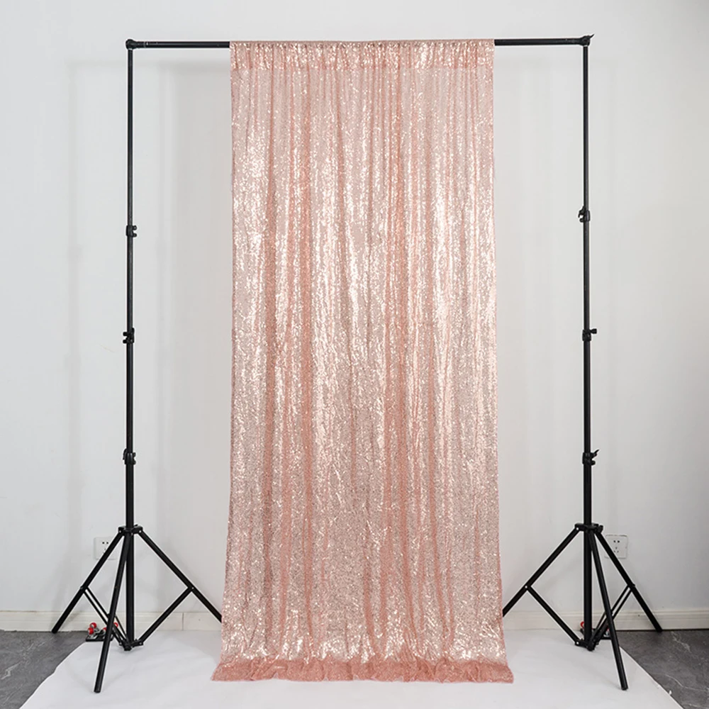

Glitter Sequin Curtain Party Backdrops Wedding Photo Christmas Sequin Panels Party Studio Shooting Festive Event Decoration