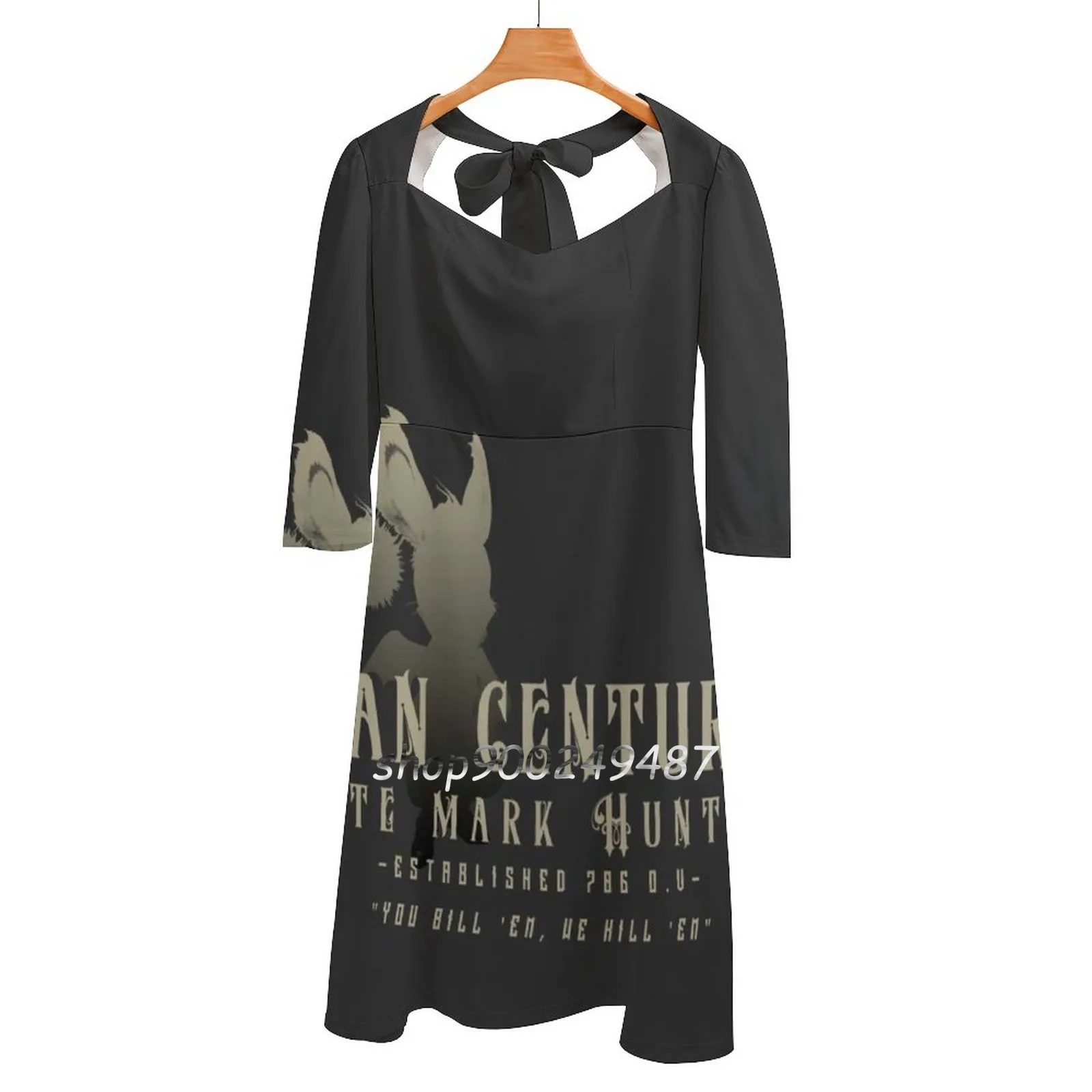 

Платье с квадратным вырезом «You Bill 'Em , We Kill их»