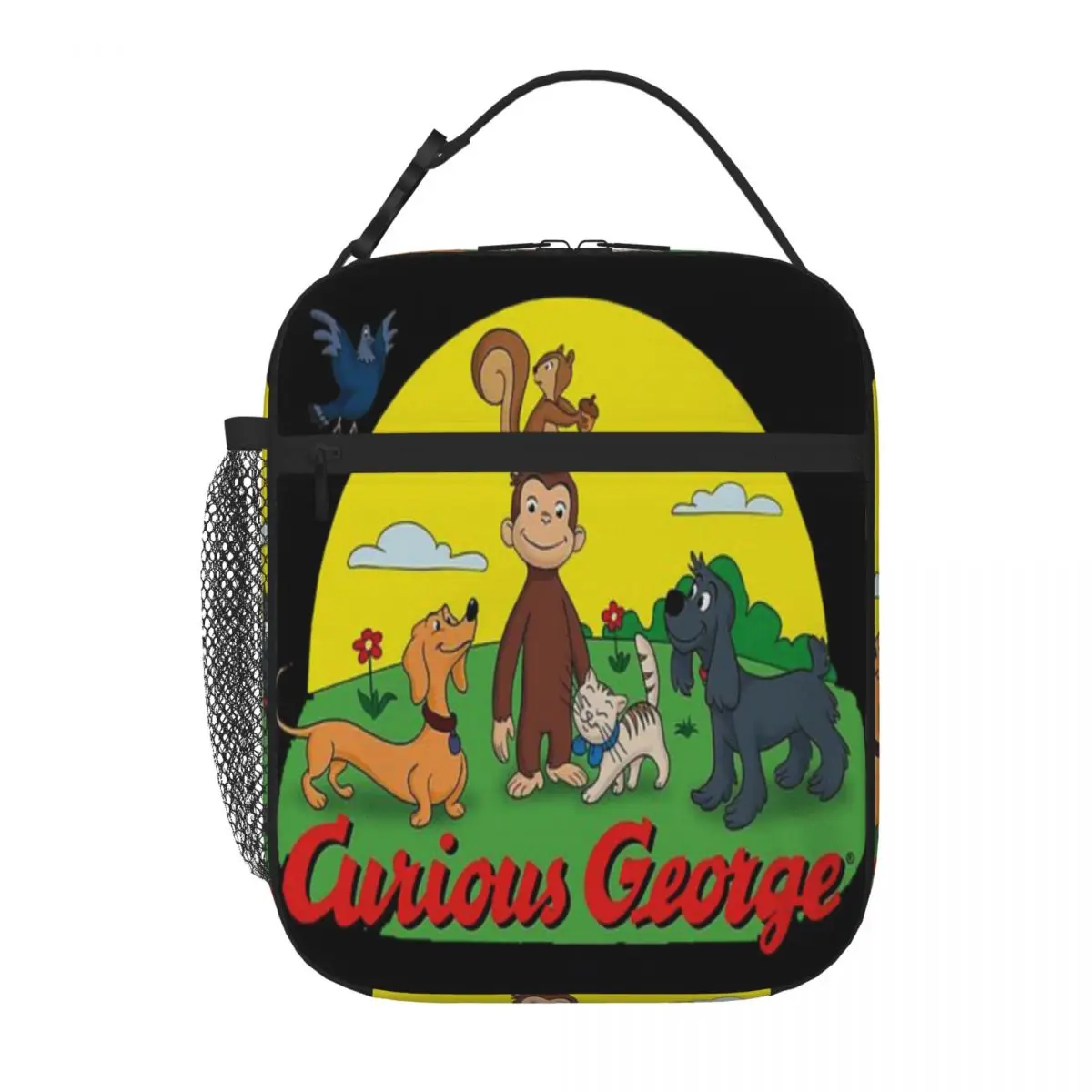 

Sunny Friends Dugen J Mota прозрачные сумки для ланча, милые сумки для ланча