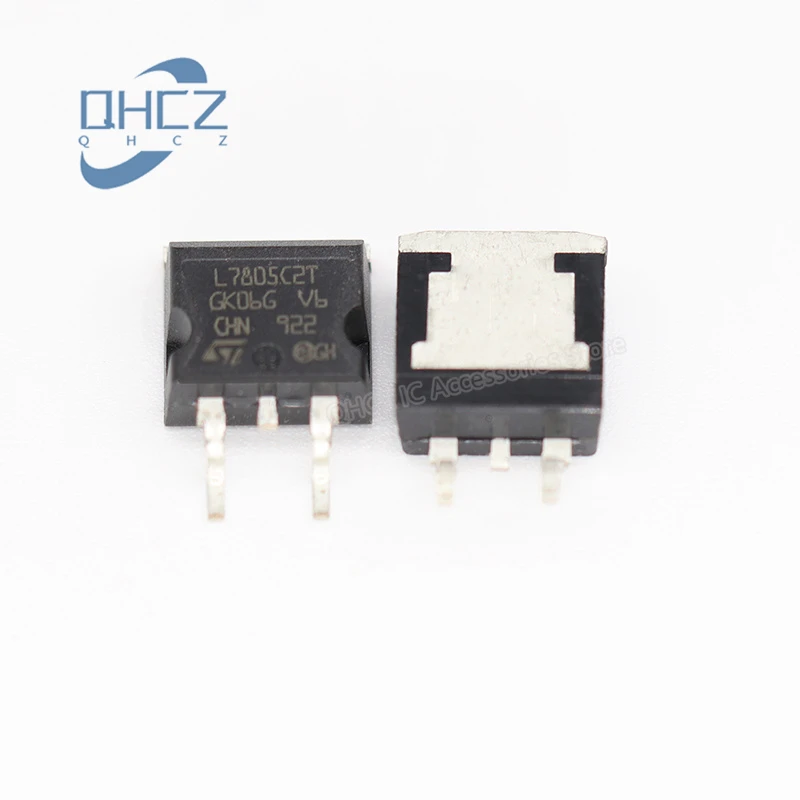 

10PCS L7805CD2T-TR ST TO-263 L7805C2T three-terminal regulator 1.5A New Original Integrated circuit IC chip In Stock