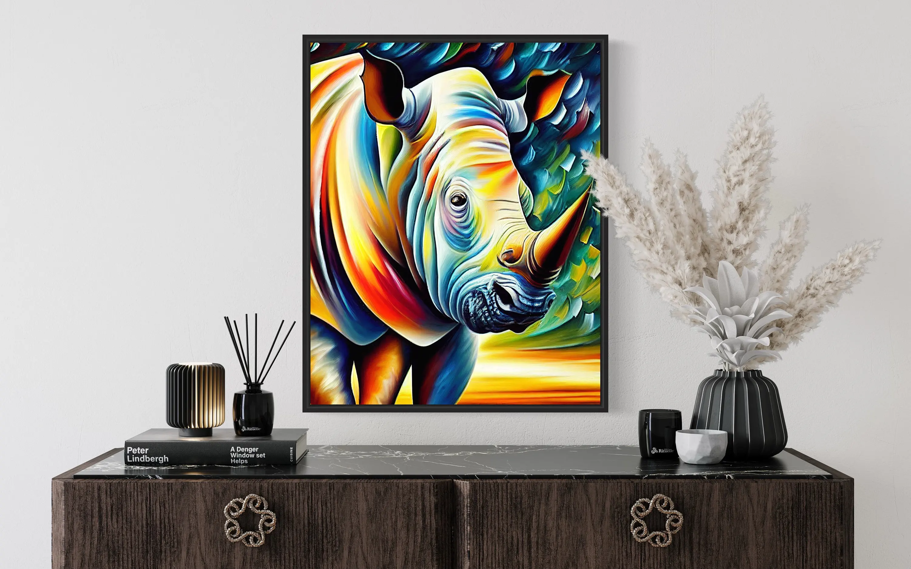 Современный стиль печать на холсте с рисунками животных Орка Кията черепаха