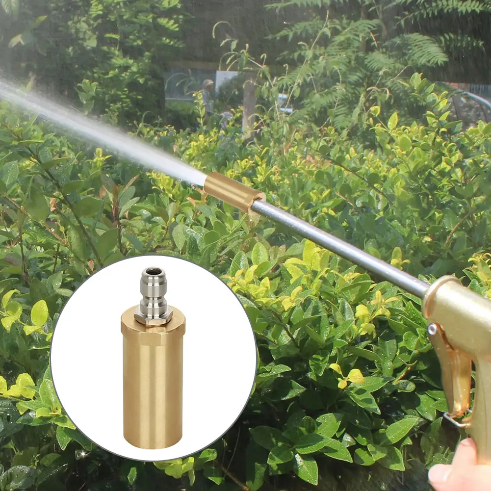 

Садовая латунная турбо-насадка для мойки высокого давления с поворотом на 360 градусов, соединительный отверстие, 1,2 2,0, распылительная голов...