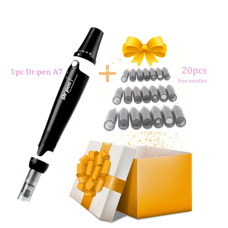 

Dr.pen A7 sdermapen smart Hair Loss Treatment Pigment Skincare meso cocktail for face bb lips para derma pen with 22pcs Needles