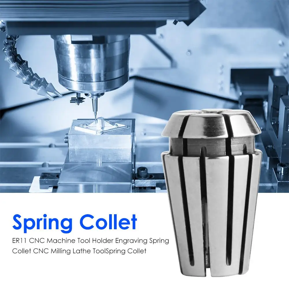 

ER11 High Speed Steel Tool Holder Engraving Spring Collet Excellent High Speed Steel CNC Milling Lathe Tool Extensive Use