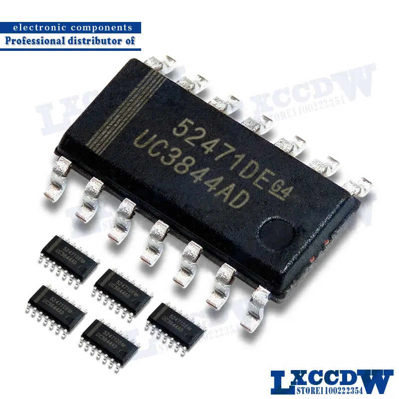 5 шт. UC3844AD UC3844ADTR UC3844D UC3844BD UC3844 SOP-14 UC3842AD UC3843AD UC3845AD UC3842ADTR UC3843ADTR UC3845ADTR