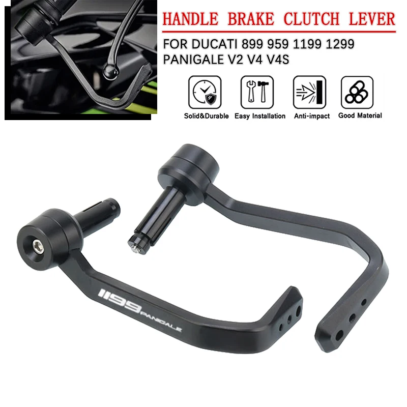 Крышка Руля Мотоцикла ручки защита тормоза рычага сцепления для DUCATI 899 959 1199 1299
