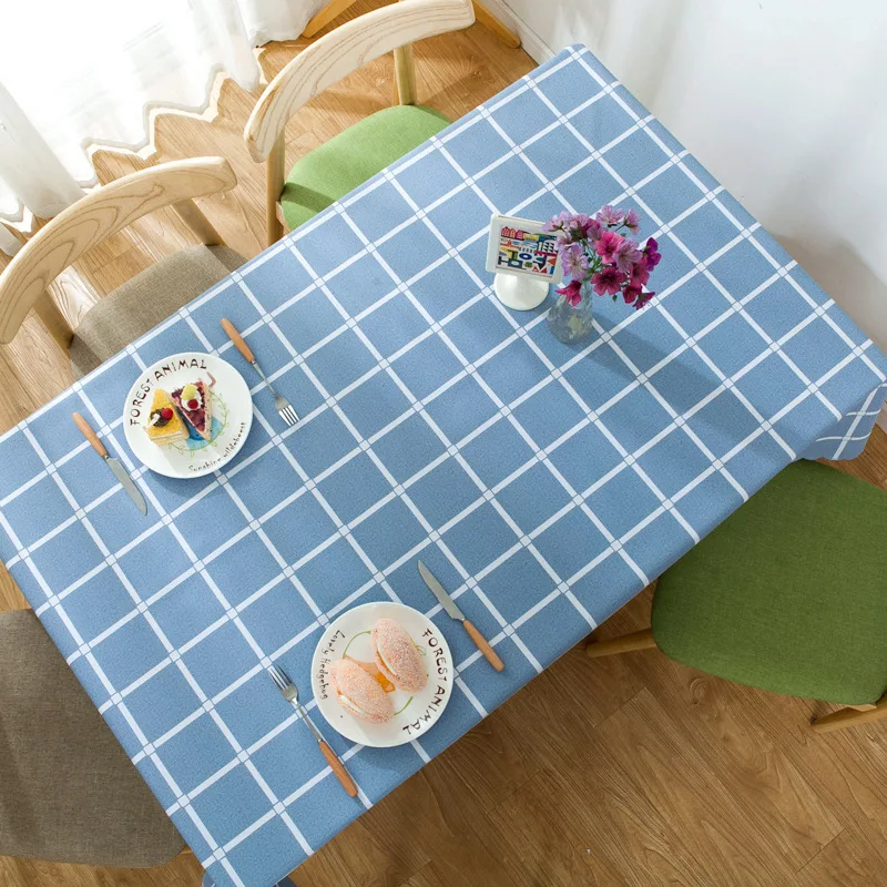 

Водонепроницаемая моющаяся скатерть без масла, скатерть против ожогов, женский домашний обеденный стол, коврик для журнального столика, пл...