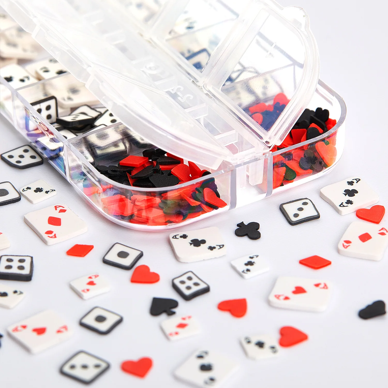 12 ячеек покер искусственное сердце алмазная лопатка геометрические цифры