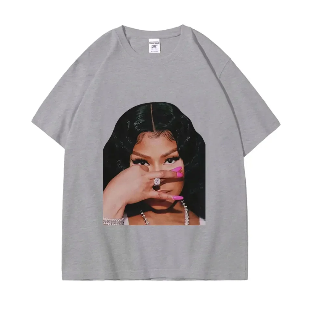 Футболка мужская с надписью Nicki Minaj тенниска в стиле хип-хоп винтажная майка