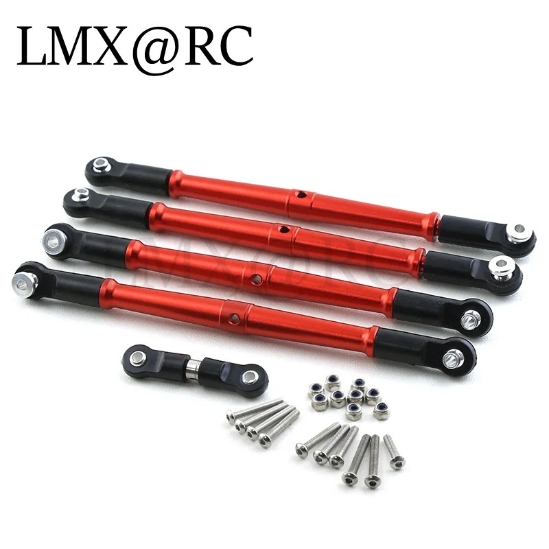 5 шт. металлические передние и задние звенья тяга тяги модель 1/8 картон внешние