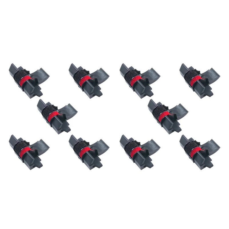 

Printerfield IR-40T (10 Pack) Compatible Calculator Printer Ribbons Ink Roller - Black & Red