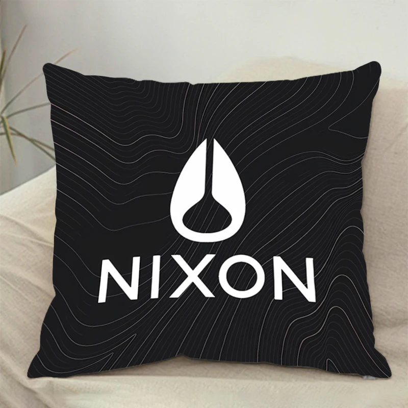 Nixon Квадратный Чехол Для Подушки Двусторонняя Удобная Домашняя Декоративная