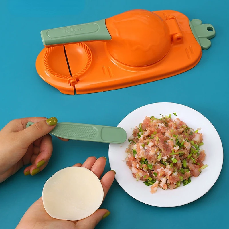 

Dumpling Mould Dumpling Maker Manual Press Dumpling Crust Tool Dumpling Wrapper Maker Artifact DIY Reusable Pastry Kitchen Tools