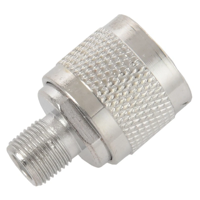 

10Pcs N Type Male Plug To F Female RF Coaxial Adapter Connector For Wireless Antenna,Silver