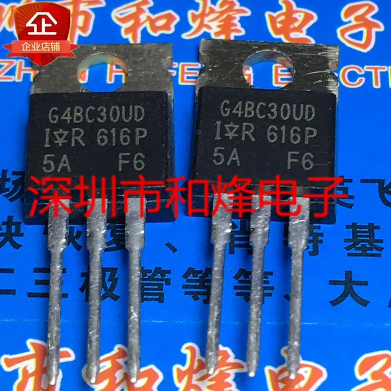 

10pcs 100% orginal new G4BC30UD IRG4BC30UD TO-220 600V 12A