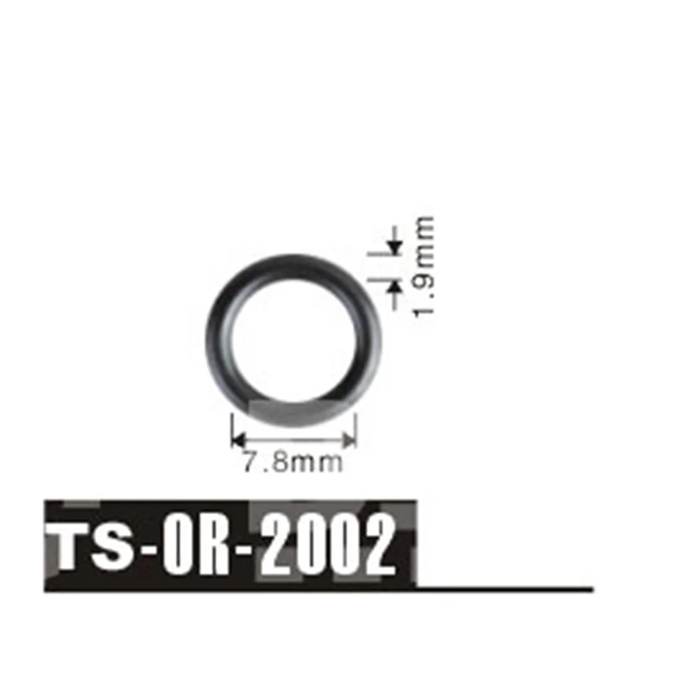 

Уплотнительное кольцо топливного инжектора FKM 7,8x1,9 мм, замена топливного инжектора A2002 черного цвета