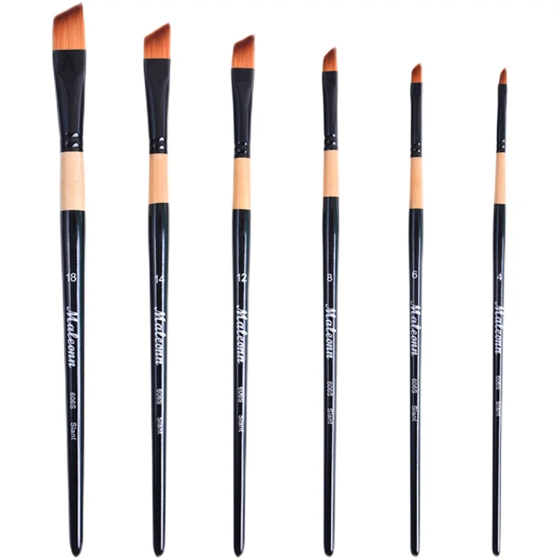 MALEONN 606S наклонная головка нейлоновая кисть искусство специальный набор