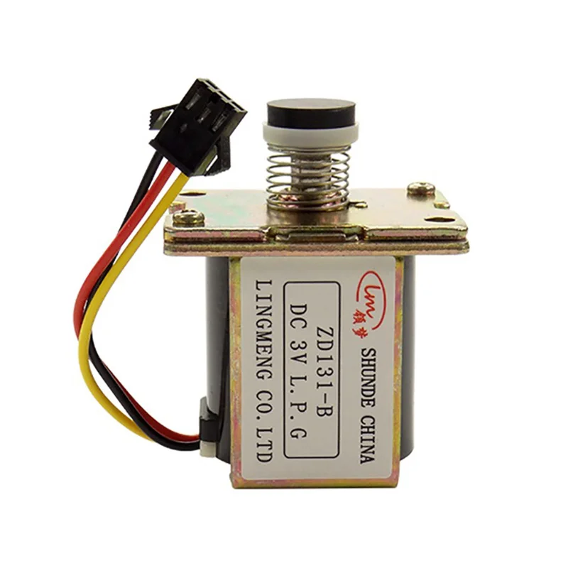 Газовый электромагнитный клапан ZD131-B DC 3 В Самовсасывающий универсальный