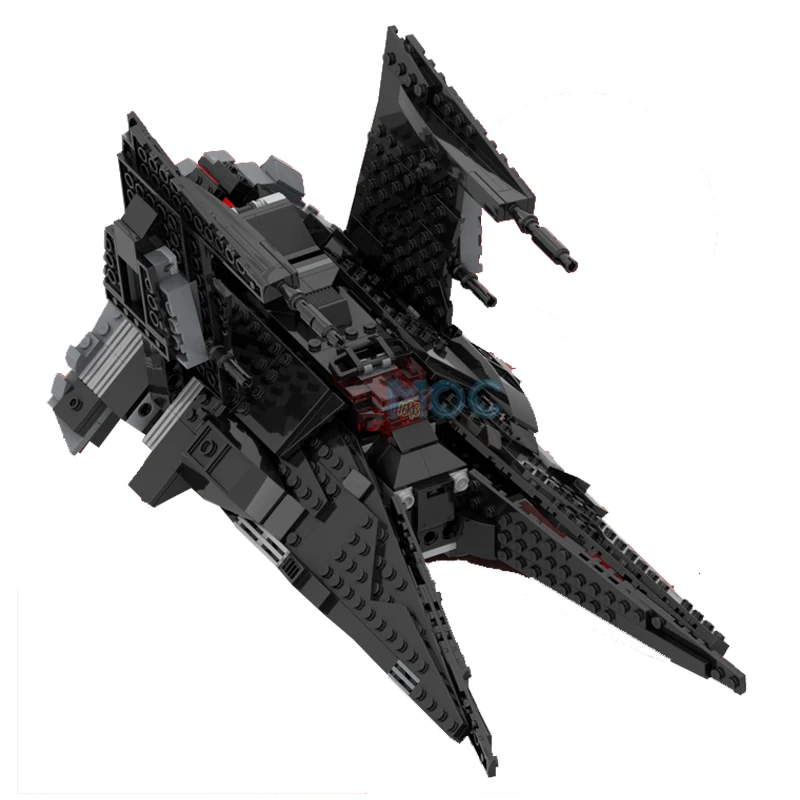 Фото Конструктор Scythe Inquisitor Transport Model MOC, 728 деталей, для сборки, коллекционный, креативный, подарок, игрушка, для демонстрации, космическая тематика №2