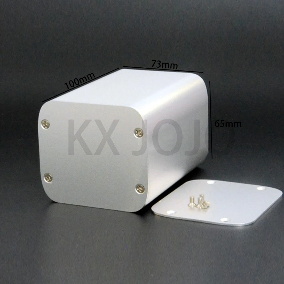 

Aluminum Enclosure 73*65*100/130mm Integrated Case Silver Waterproof Box Electronic Box DIY Power Housing Instrument