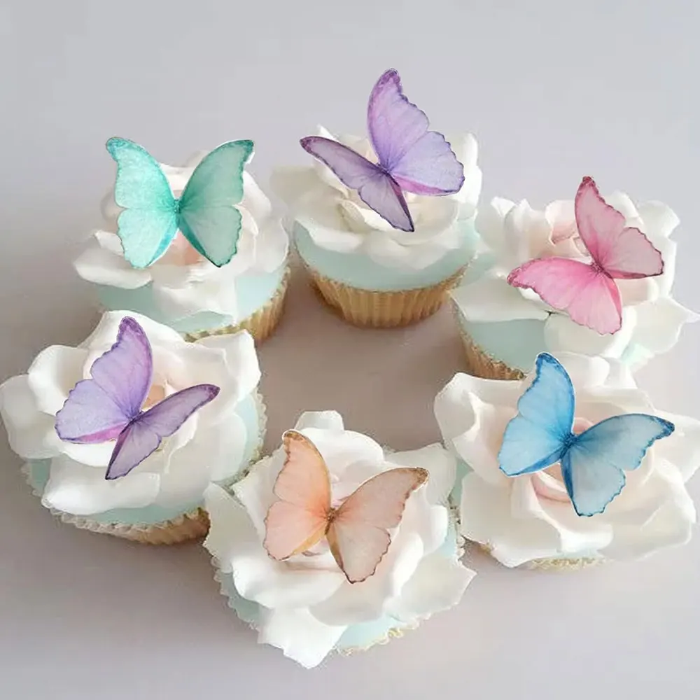 

MicroPlush Бабочки для торта 48 шт.