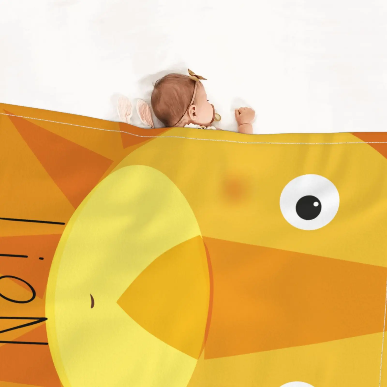 Тонкое одеяло с Львом охлаждающее покрывало для кровати дышащее легкое дивана