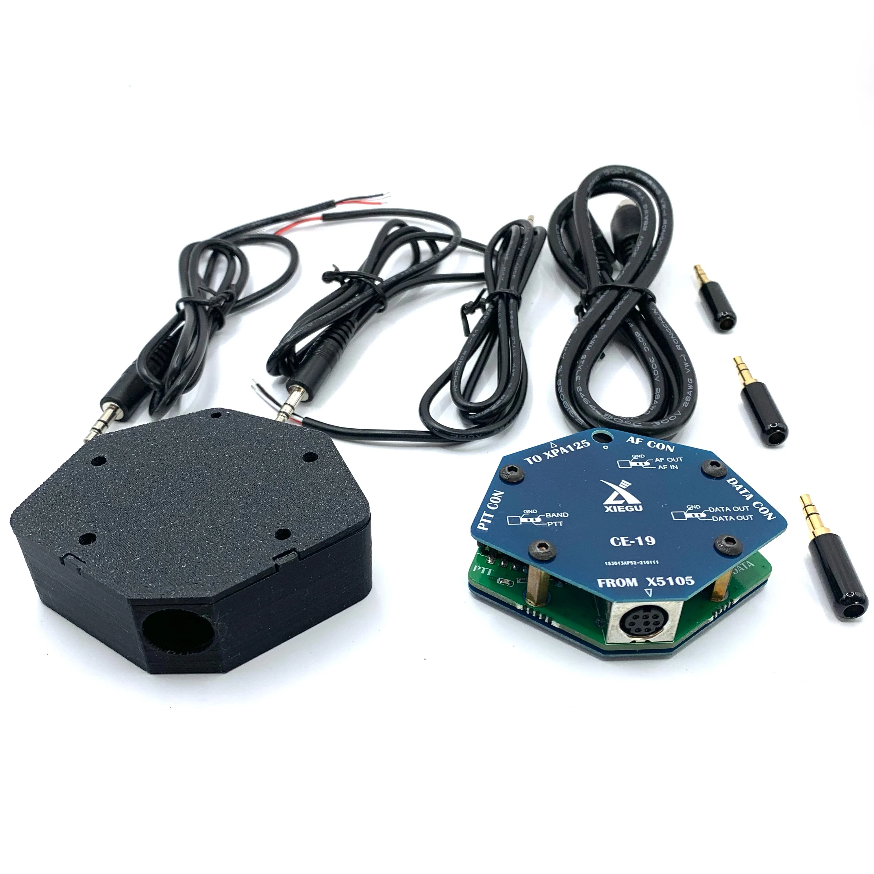 Оригинальная плата расширения интерфейса данных Xiegu CE-19 CE19 для XIEGU X5105 G90 G90S ACC PTT