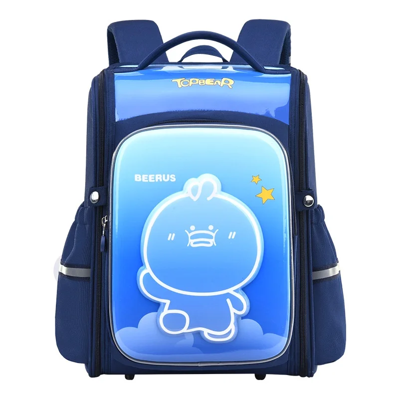 3D Children Cute EVA Fashion Backpacks 2022 New Grade 1-3-6 Girls Boys Students Large Capacity Cartoon Reflective Schoolbags