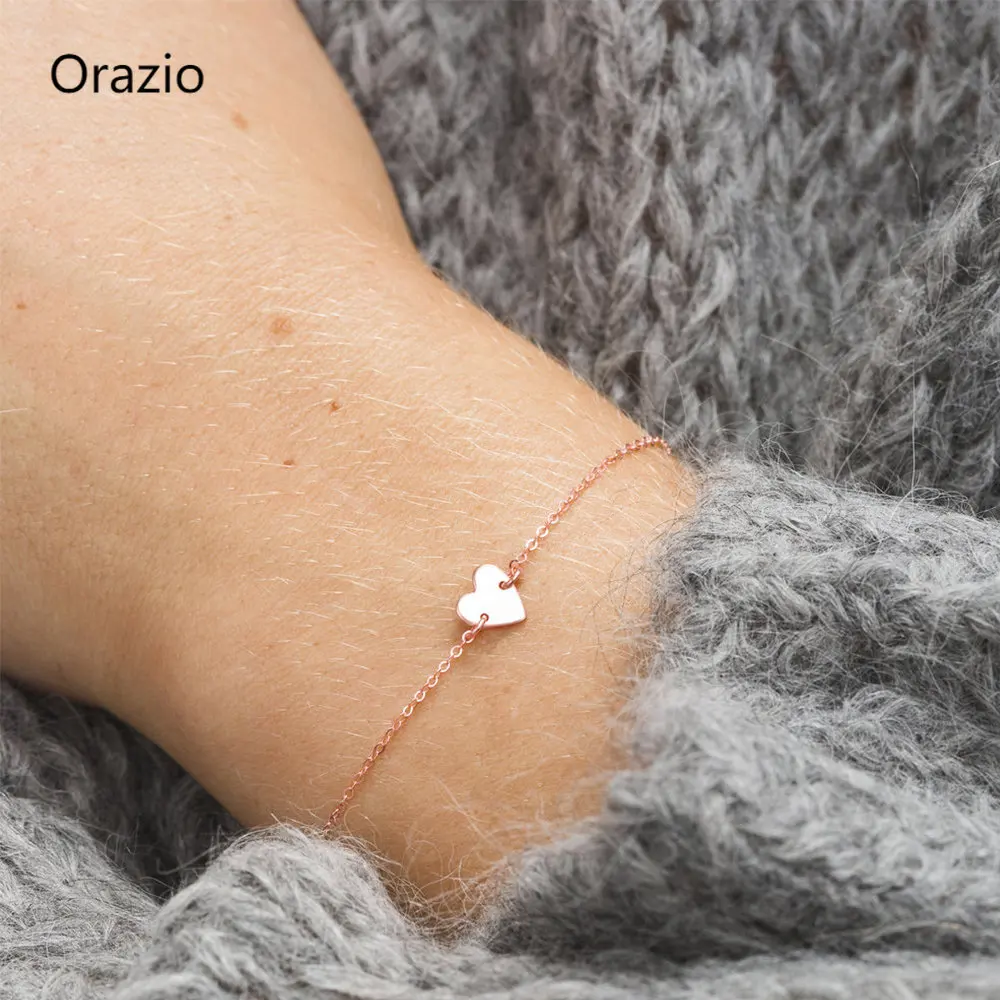 

Orazio Stainless Steel Bracelets For Women Italian Charms Luxury Bracelet High Quality Summer Hand Jewelry Dropshipping Center