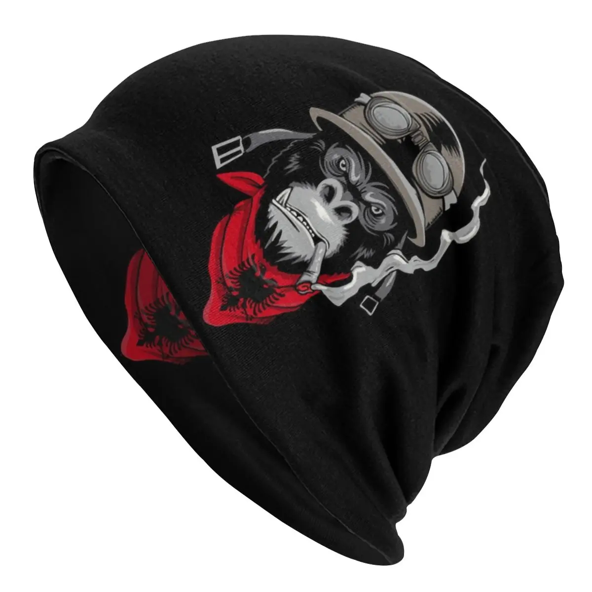 

Winter Warm Bonnet Femme Knitted Hat Albania Motorcycle Helmet Motorcyclit Biker Beanie Cap Ski Beanie Cap For Men Women 1