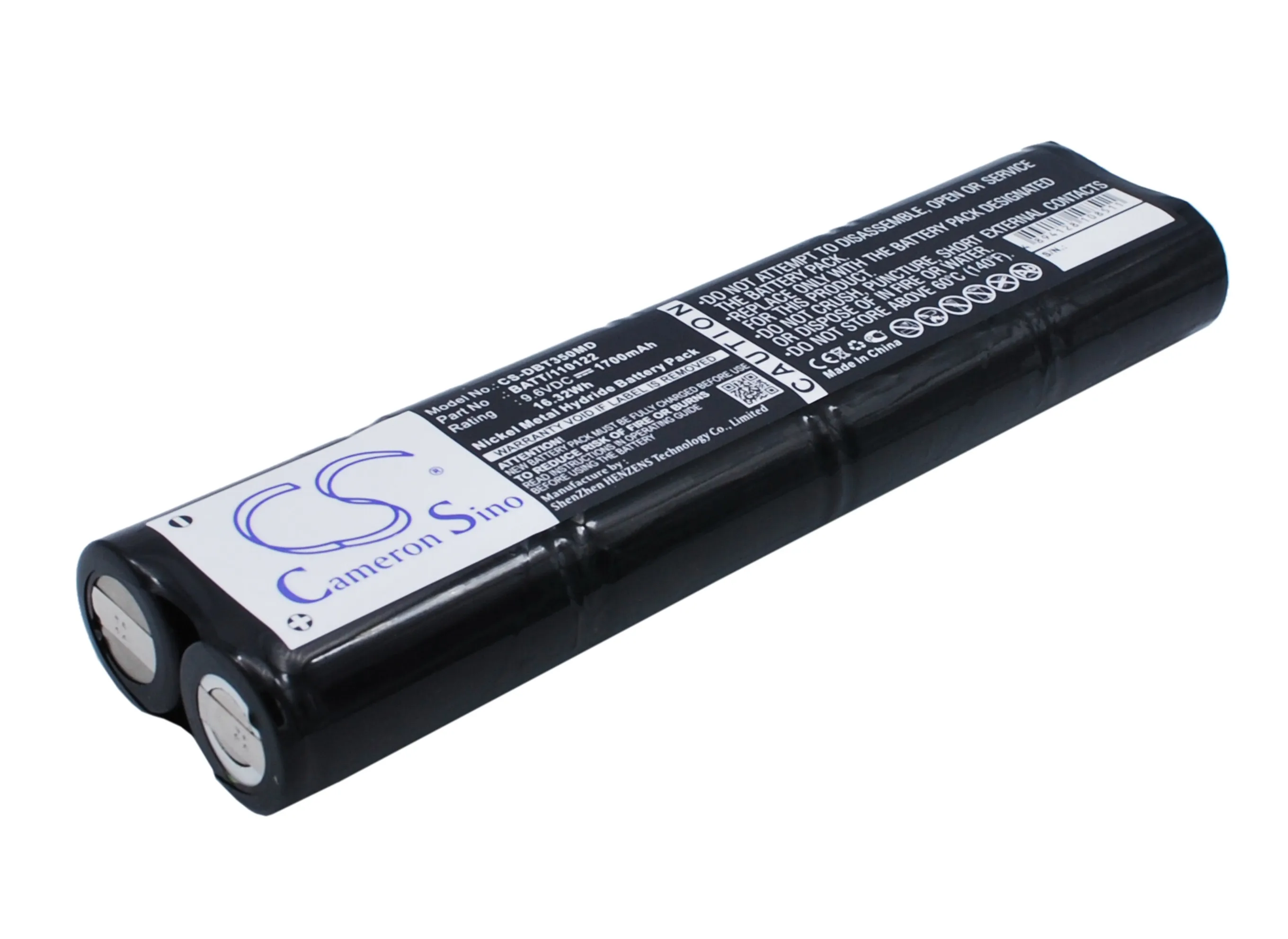 

CS 1700mAh / 16.32Wh battery for Bioset 3500 120122, BATT/110122