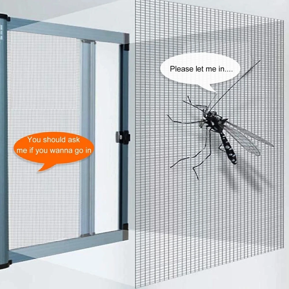 

Indoor Mosquitodoor Curtain Nets Protect Babies and Families From Insects with Mosquito Prevention PP Nano Window Screen