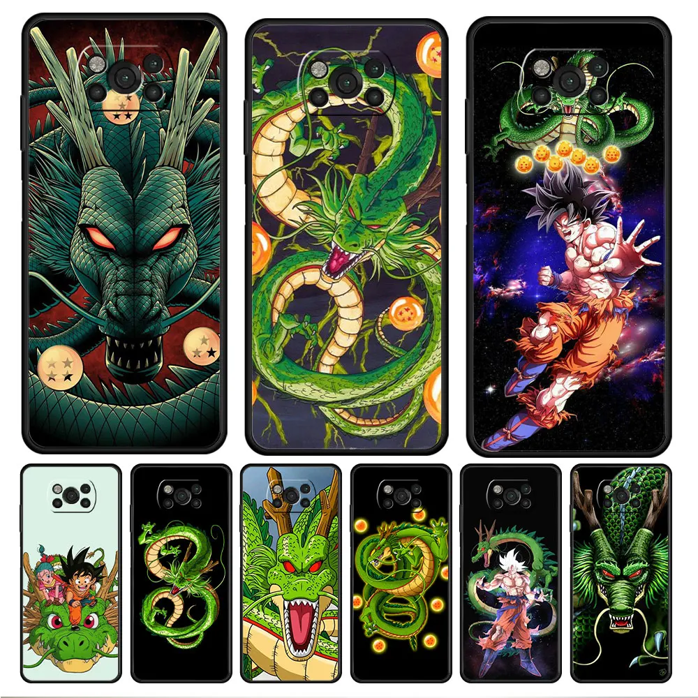 

Celular Case Covers Original Dragon Ball Z Shenron DBZ For Xiaomi POCO F4 GT F3 X4 10T X3 NFC 9T 11T M4 Pro 5G MI 11 lite M3