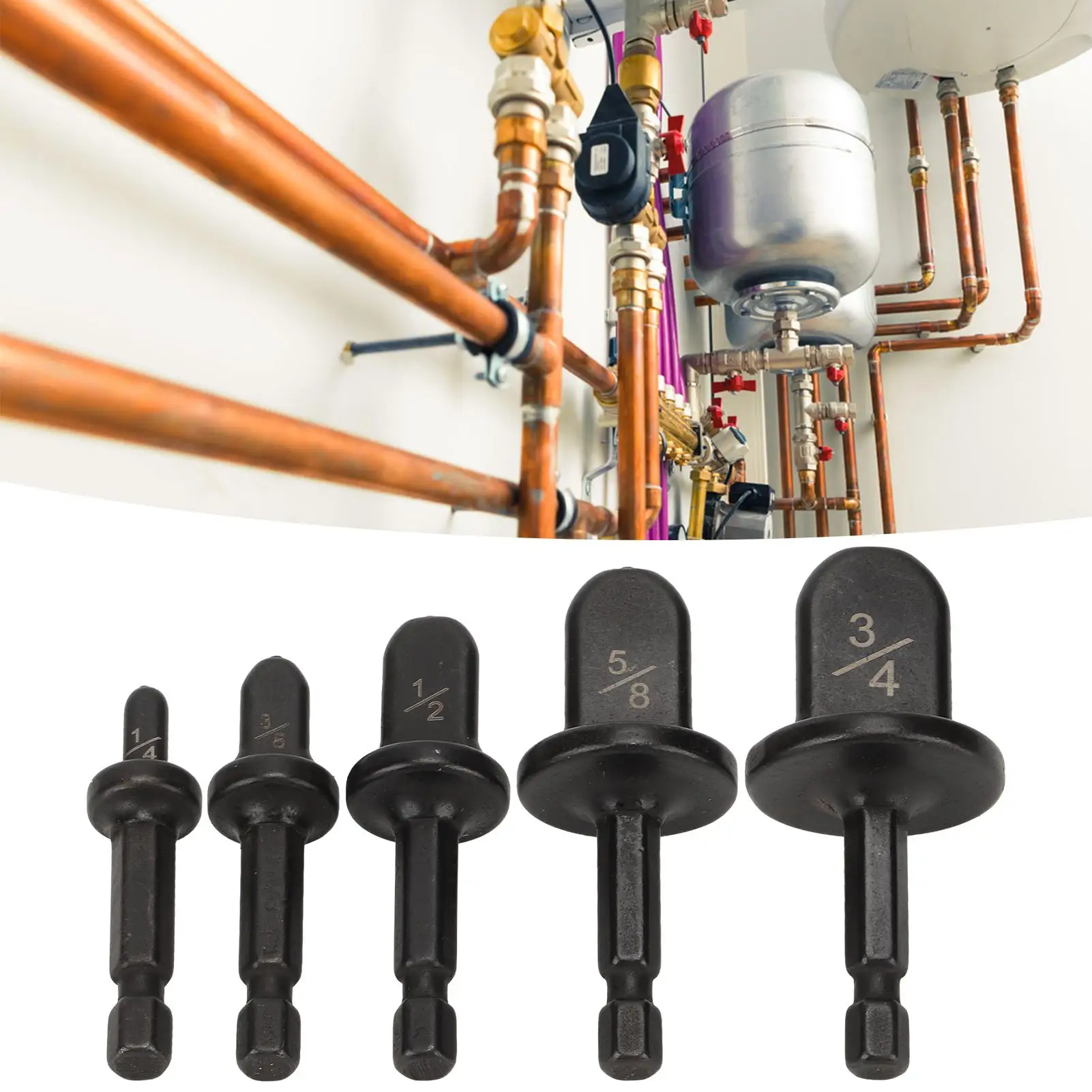 Набор инструментов для обжима из углеродистой стали — развальцовки и