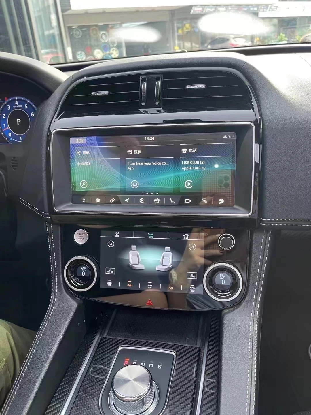 Новейший автомобильный ЖК-экран переменного тока для Jaguar XE XEL XF XFL F-PACE 2015-2020