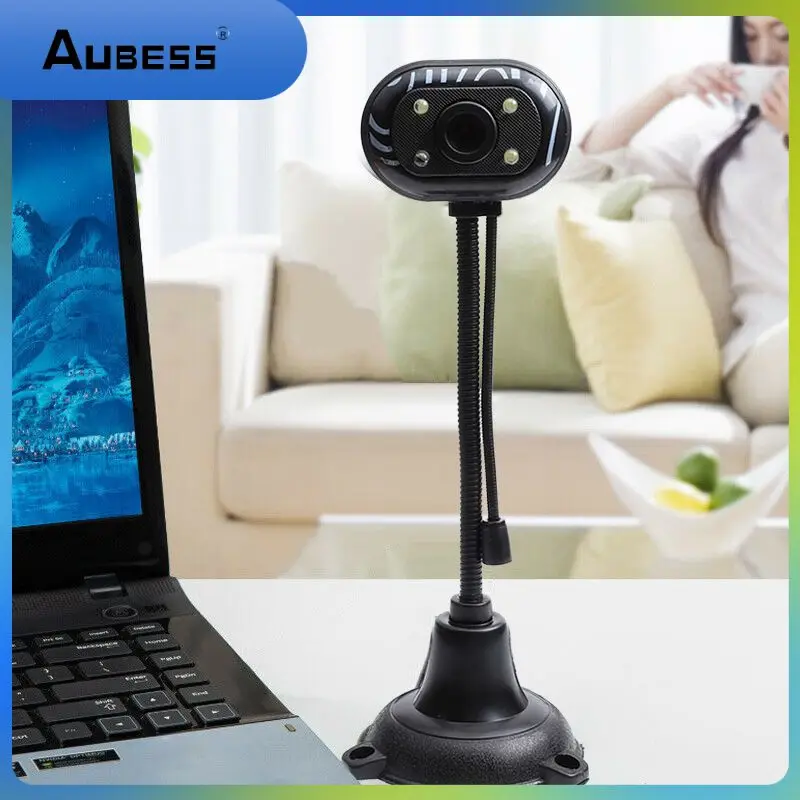 

Ip Camera High Quality Black Network Camera Durable Hd Computer Desktop Camera For Computer Web Camera With Microphone Usb