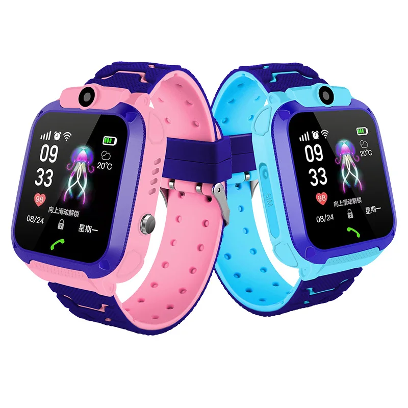 

Q12 Kids Smart Watch IP67 Waterproof Children's Phone Watch Precise Positioning SOS One Key For Help Long Battery Life