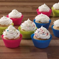 new mini silicone cup cake pan mold muffin cupcake form to bake kitchen home new baking accessories molds